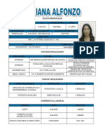 Curriculum Vitae Liliana