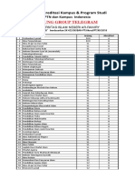 Akreditasi Kampus Dan Jurusan Se-Indonesia (Sfile PDF
