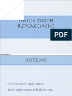 Implant Single Tooth 1/2