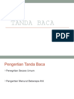 Tanda Baca (Presentasi)