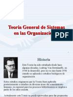 Teoría General de Sistemas