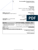 Please Note That This Invoice Is Not A Demand For Payment Page of 1 1