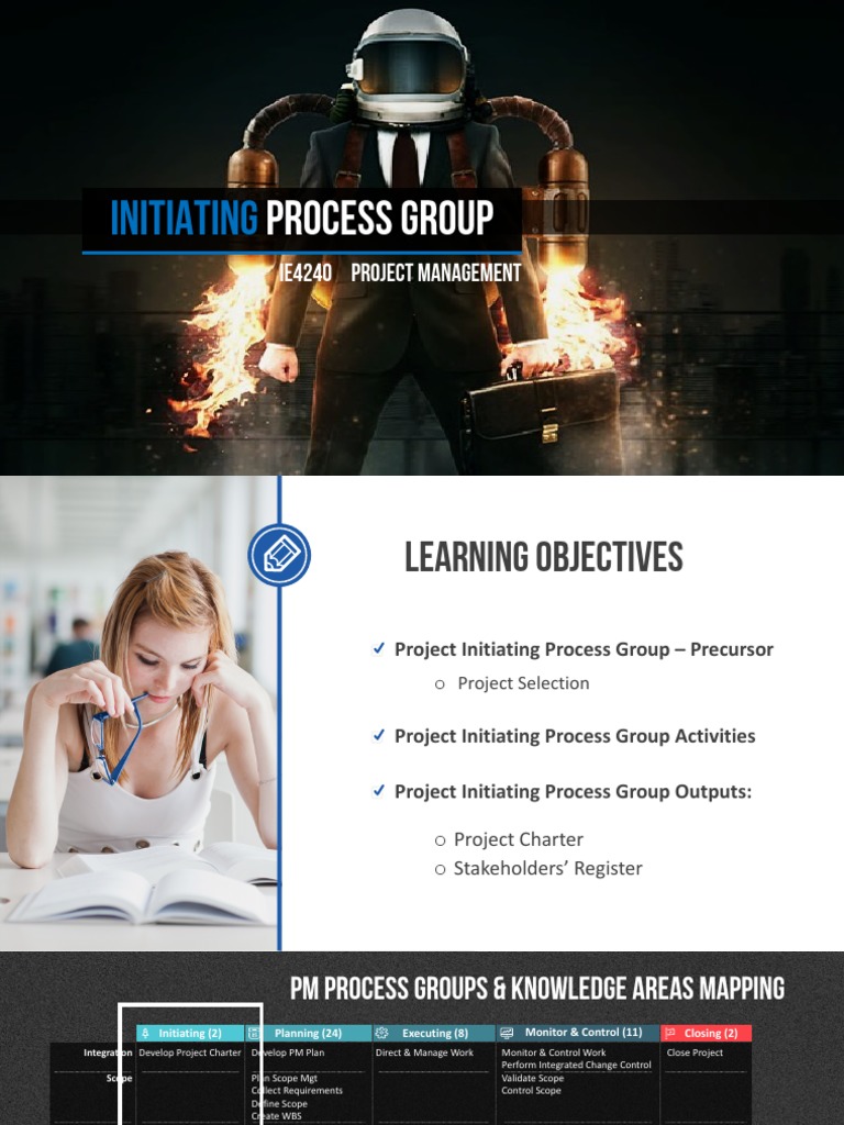IE4240 3 Initiating Process Group Master | PDF | Net Present Value ...