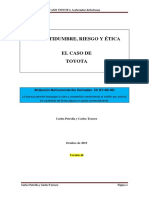 Caso Toyota Acelerador Defectuoso