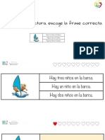 Escoge La Frase Correcta 1º Primaria PDF