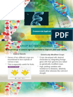 Powerpoint Project Commercial Applications of Biotechnology