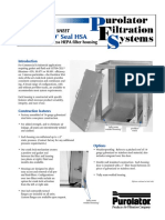 Hepa Puro Seal HSA: Housing Data Sheet
