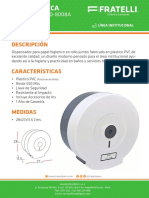 Dispensador PH Jumbo Blanco Cd8008a