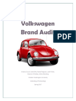 Volkswagen Brand Audit Report