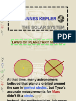 Mars Johannes Kepler The Solar System