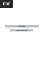 Section 4.1: Current Transformer