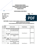 Planificacion Ingles 1