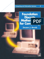 Foundation Discrete Mathematics For Computing (1995, Springer US) PDF