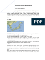 KONDISI ALAM NEGARA DI DUNIA