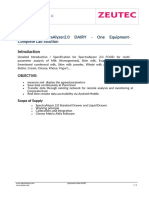 ZEUTEC SpectraAlyzer 2.0 DAIRY PDF