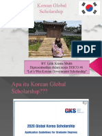 Korean Global Scholarship