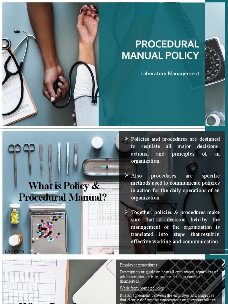 Procedural Manual Policy | PDF | Employee Benefits | Employment