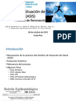 Analisis de Situacion de Salud (ASIS)