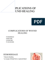 Complications of Wound Healing