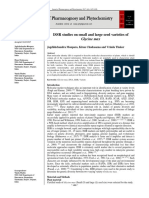 ISSR Studies On Small and Large Seed Varieties of Glycine Max PDF
