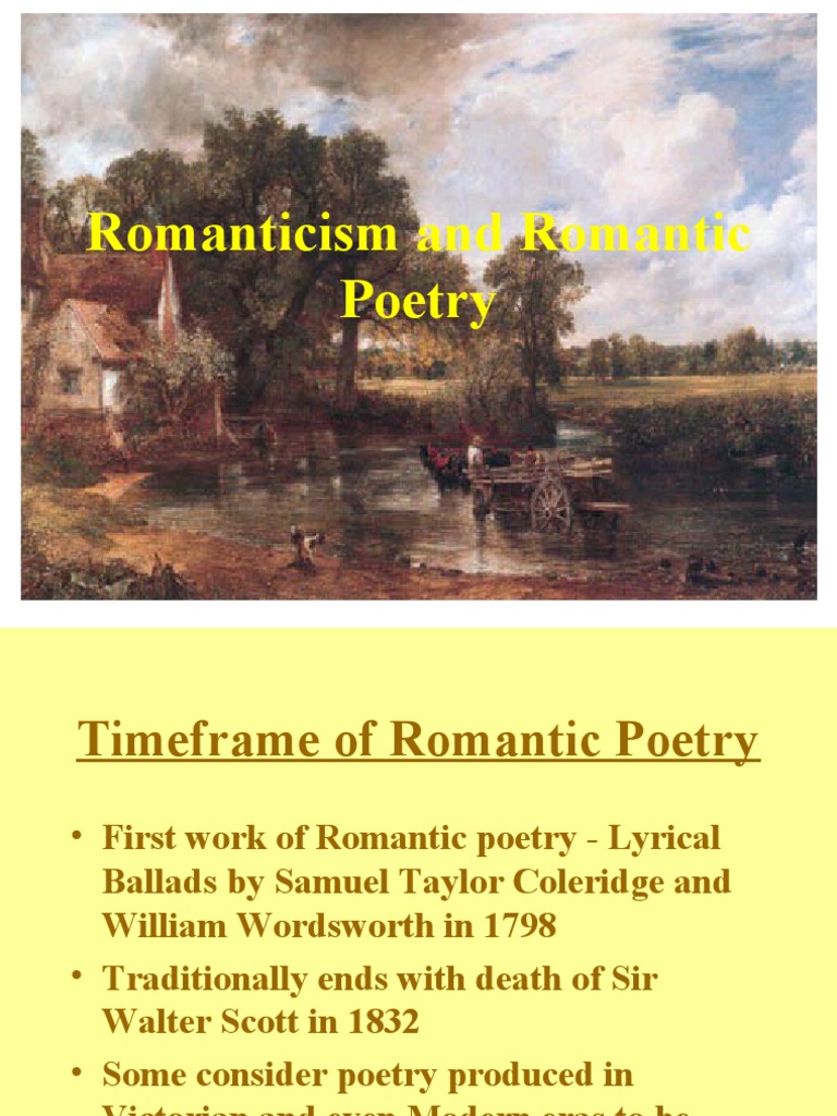 Romanticism and Romantic Poetry | PDF