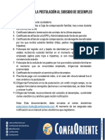 Requisitos Subsidio Desempleo PDF