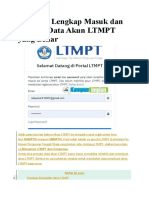 Panduan Lengkap Masuk Dan Mengisi Data Akun LTMPT Yang Benar