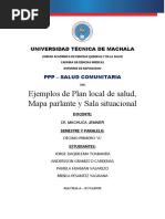 Grupo N°4-Plan Local de Salud, Mapa Parlante y Sala Situacional