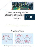 Q Quantum Theory and The Electronic Structure of Atoms Electronic Structure of Atoms