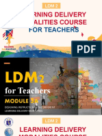 LDM2 Module for Teachers Designing Distance Learning Instruction