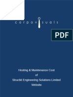 Hosting & Maintenance Cost PDF