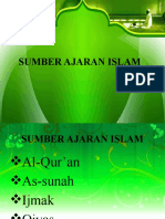 Sumber Ajaran Islam