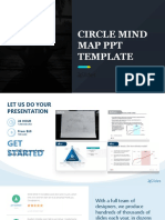 Circle Mind Map PPT Template
