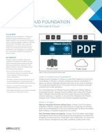 Vmware Cloud Foundation: Unified SDDC Platform For The Hybrid Cloud
