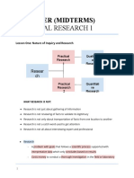 Practical Research 1: Reviewer (Midterms)