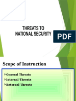 National Security Threats