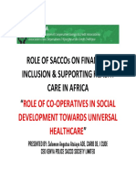 Role of SACCOs in Financial Inclusion 1 PDF