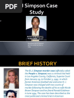 O.J. Simpson Trial: A Legal Analysis | PDF