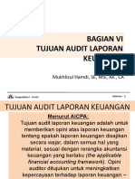 Bagian 6 - Tujuan Audit