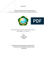 Manajemen Pencegahan Penyakit Menular Dan Survey Data Penyakit Paa Wilayah Darurat Bencana