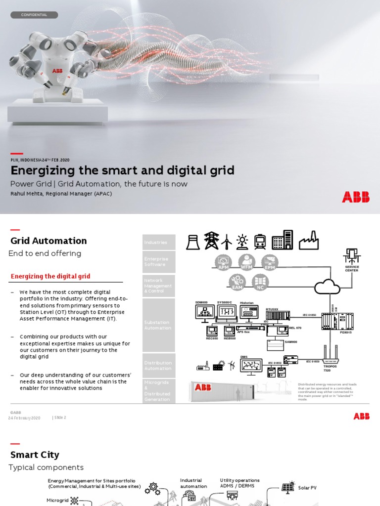 Energizing the Digital Grid Solutions | PDF | Distributed Generation ...