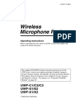 Wireless Microphone Package Manual