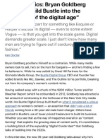 Newsonomics: Bryan Goldberg Wants To Build Bustle Into The "Meredith of The Digital Age" Nieman Jo PDF