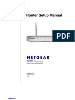 Netgear WGR614v9 Setup Manual