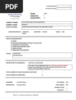 Summative Assessment B 2020S1 MEMO PDF