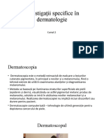 Investigatii Specifice in Dermatologie