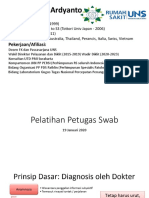 Pengantar Pelatihan Swab Jatim 19 Juni 2020