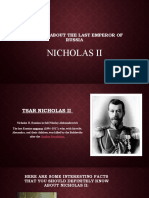 Nicholas II or Nicholas The Bloody 1