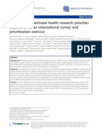 Maternal Health Research Priorities PDF