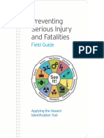 Prevention Serious Injury and Fatalities 1-2